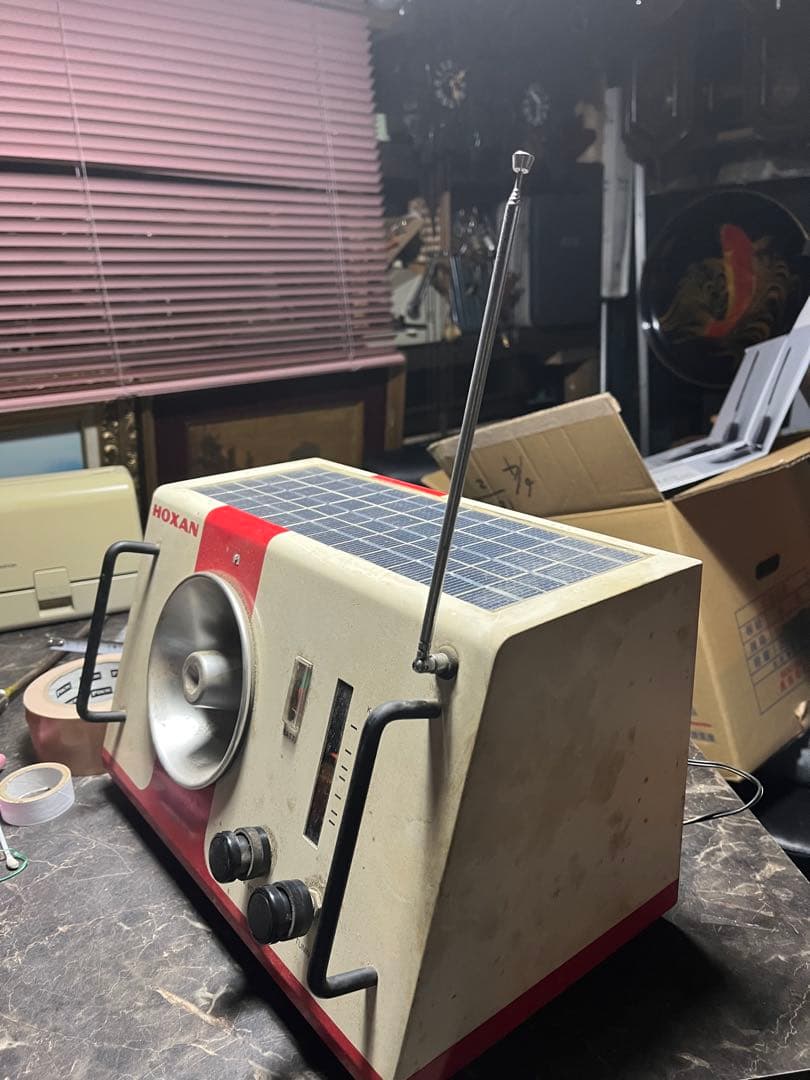 FROM JAPAN公式アカウント01 様HOXANソーラーラジオ、ソーラー