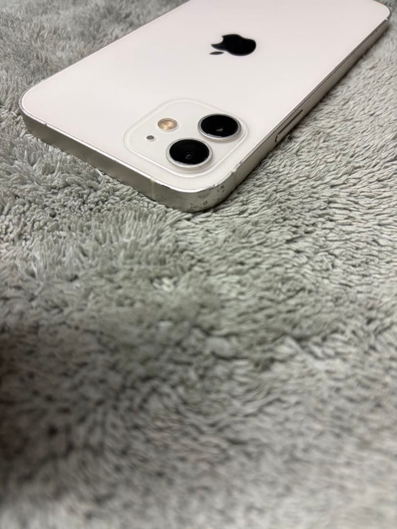 iPhone 12 ホワイト 128GB 箱　充電器コード付き