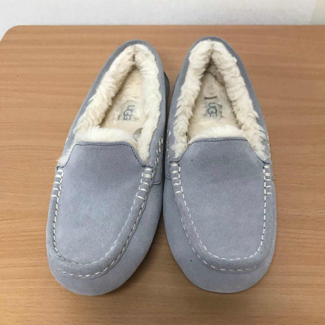 【新品】UGG ANSLEY モカシン ライトグレー 24.0㎝