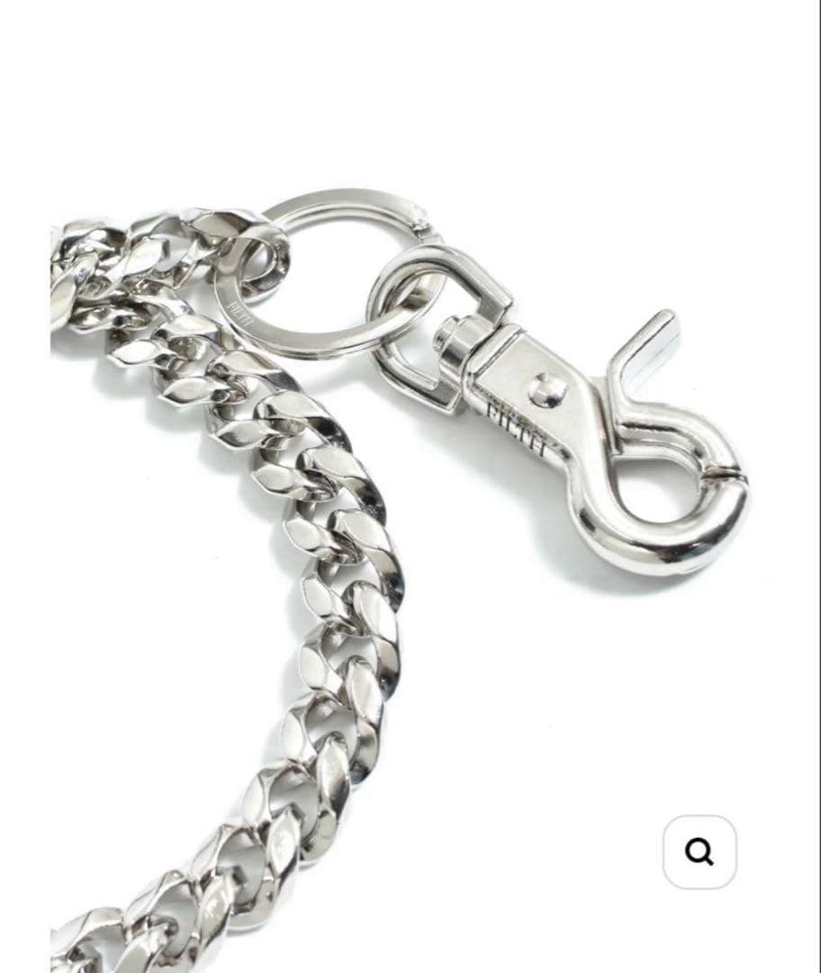 filthシルバー ウォレットチェーン NUBIAN