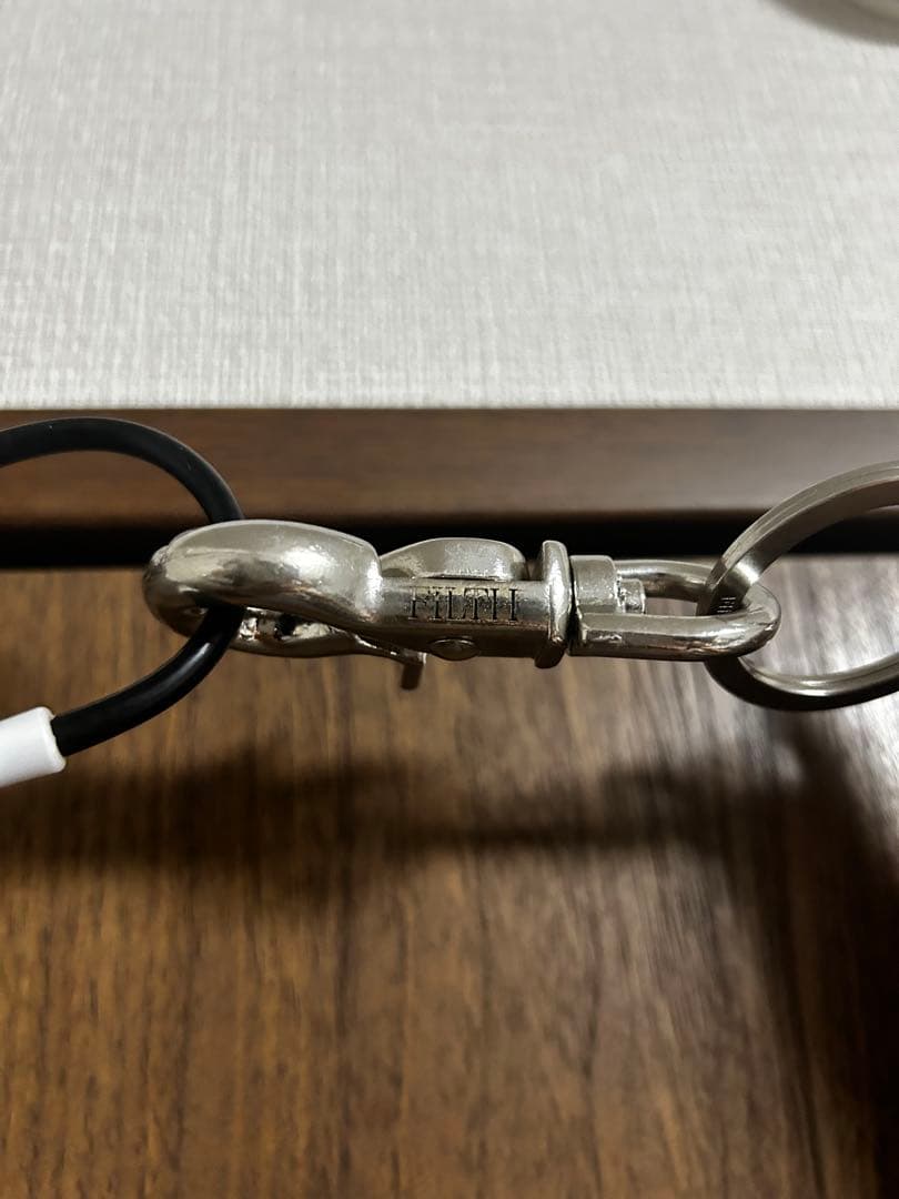 filthシルバー ウォレットチェーン NUBIAN