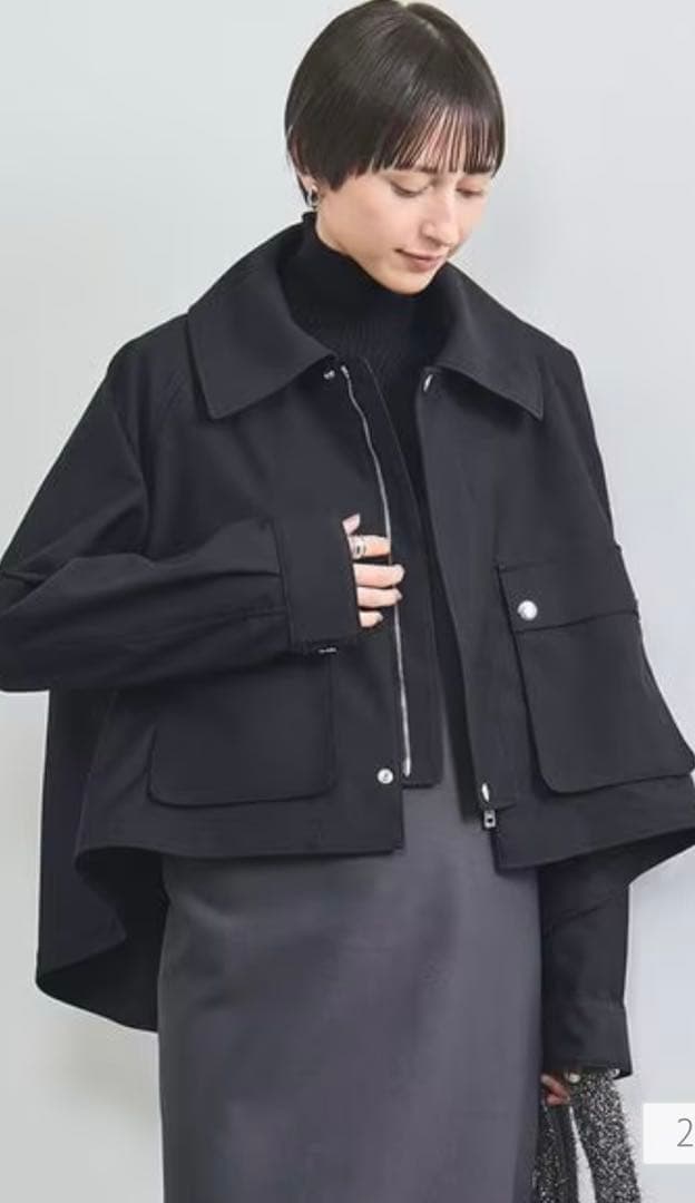 THE RERACS （ザ リラクス）ポンチョブルゾン