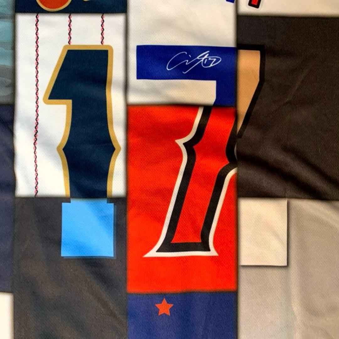 大谷翔平　プリントサイン付き歴代ミックスユニフォーム　50/50CLUB　非売品