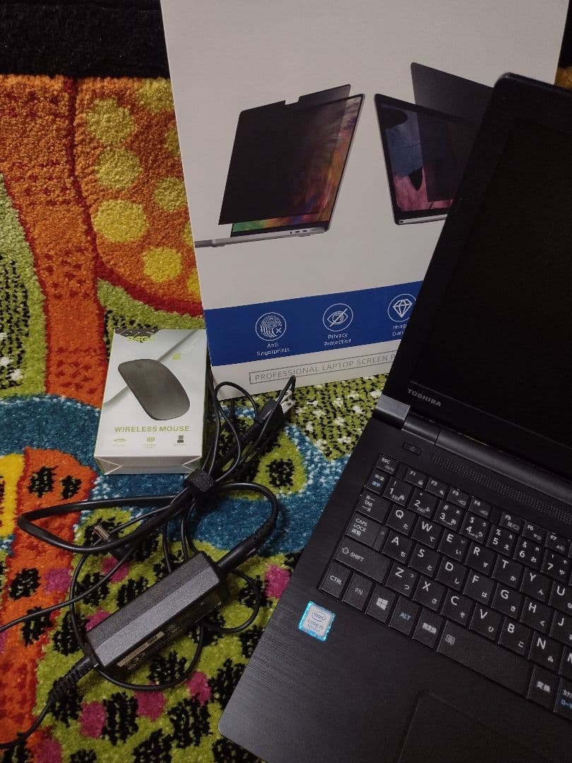 TOSHIBAノートパソコン ACアダプター付き