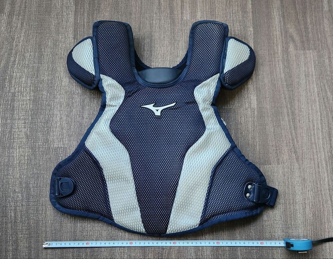 Mizuno Pro キャッチャー用プロテクター ネイビー/シルバー