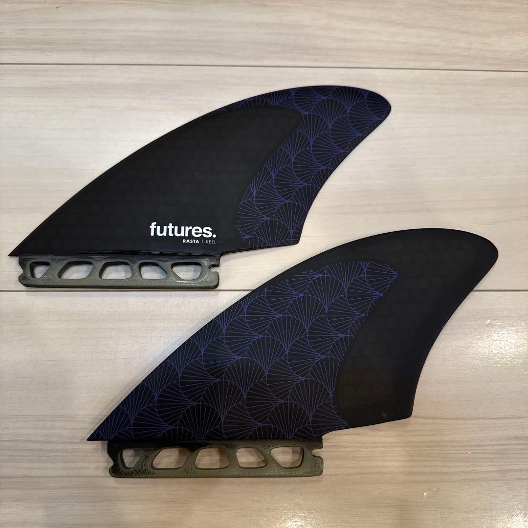 FUTURE FIN TWIN KEEL RASTAラスタツインキール　最終値下