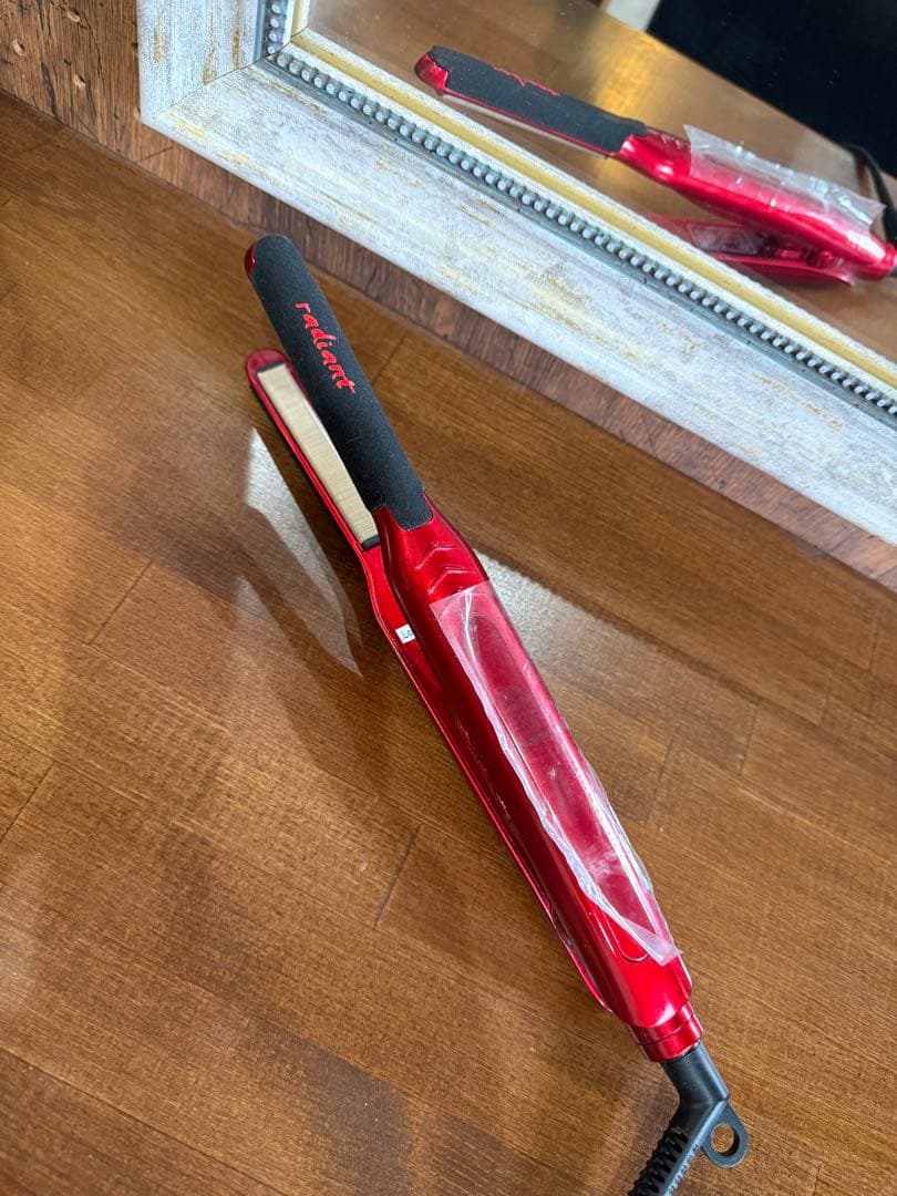 radiant シルクプロアイロン ラディアント ミニ レッド 9mmレッド