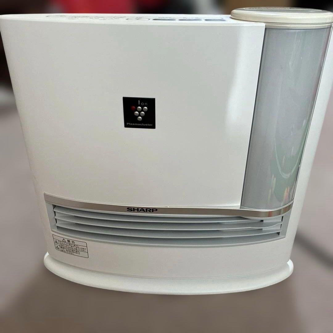 SHARP 加湿セラミックファンヒーター ホワイト　HX-L120-W
