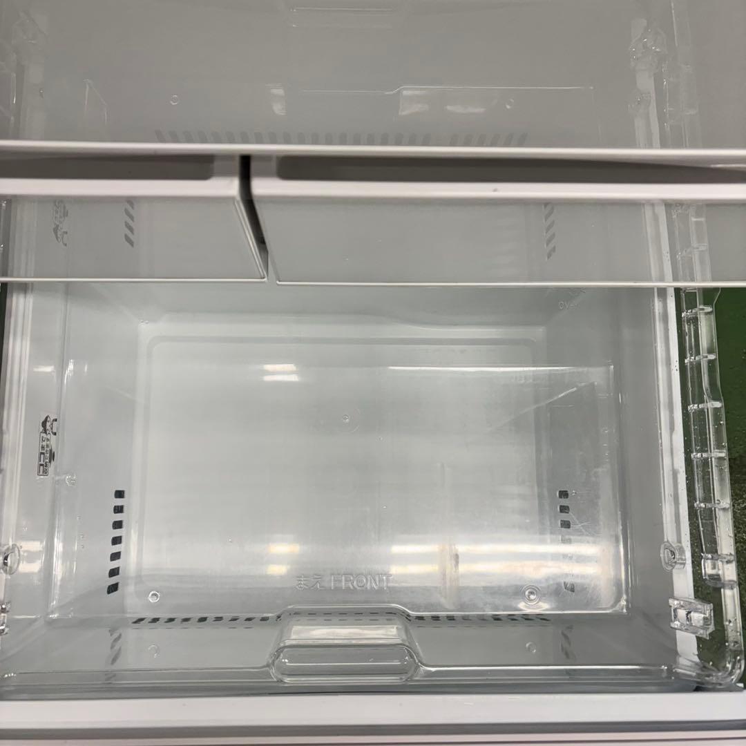 508 ガラストップ　冷蔵庫　大型　右開き　自動製氷機付　400L強　美品