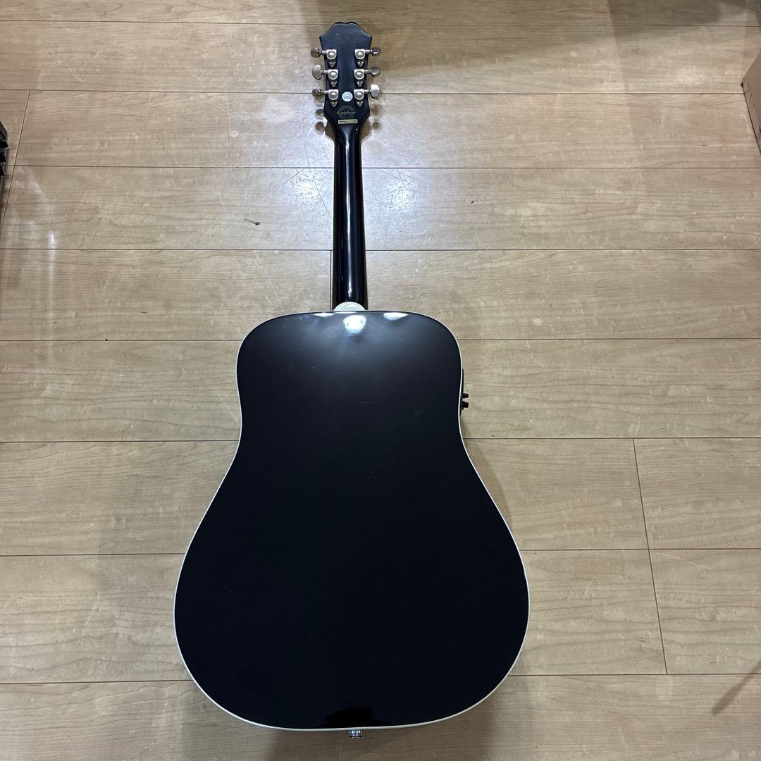 （美品）Epiphone Hummingbird PRO エレアコ ネイビー色