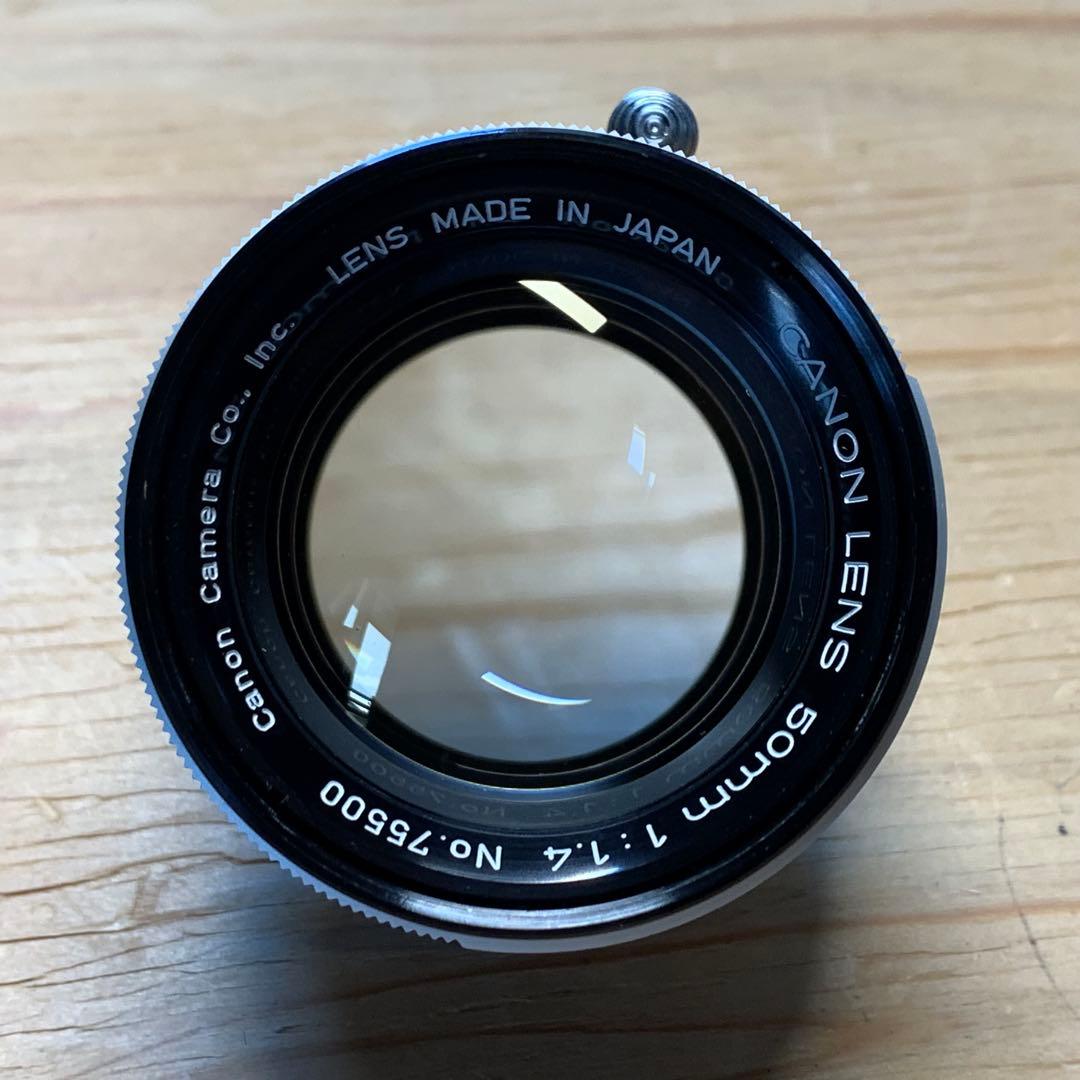 Canon 50mm f1.4 ライカL39マウント