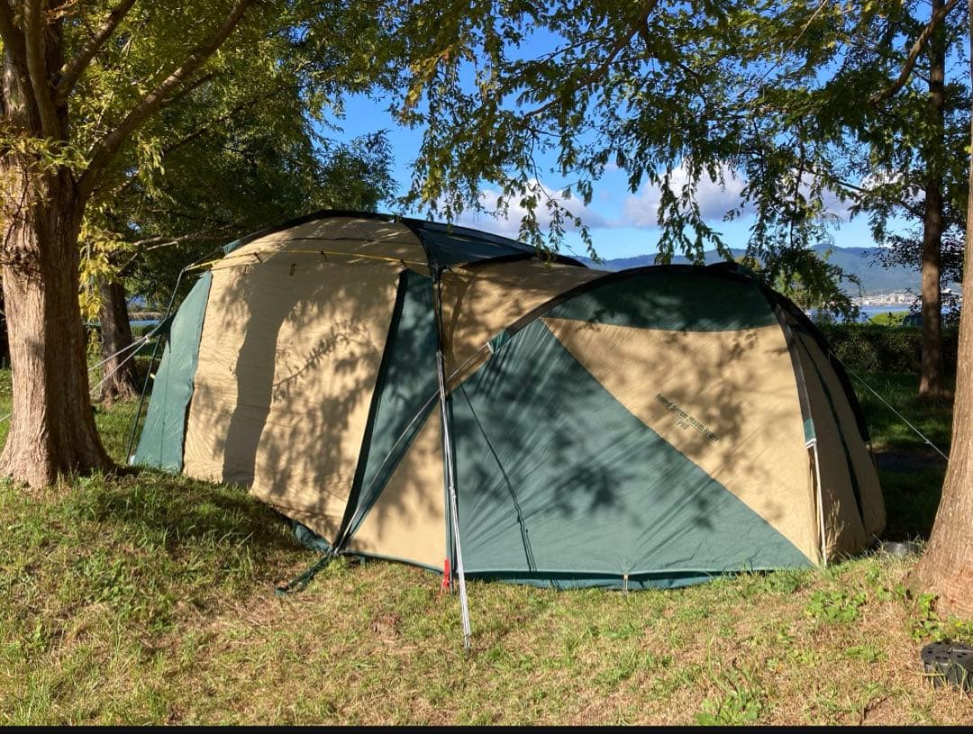 美品 Coleman コールマン ラウンドスクリーン2ルームハウス 複数人用