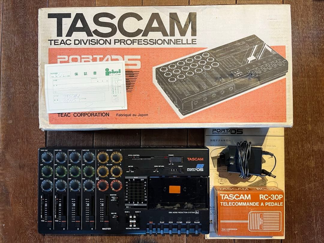 TASCAM PORTA 05 HS 【通電確認のみジャンク扱い】