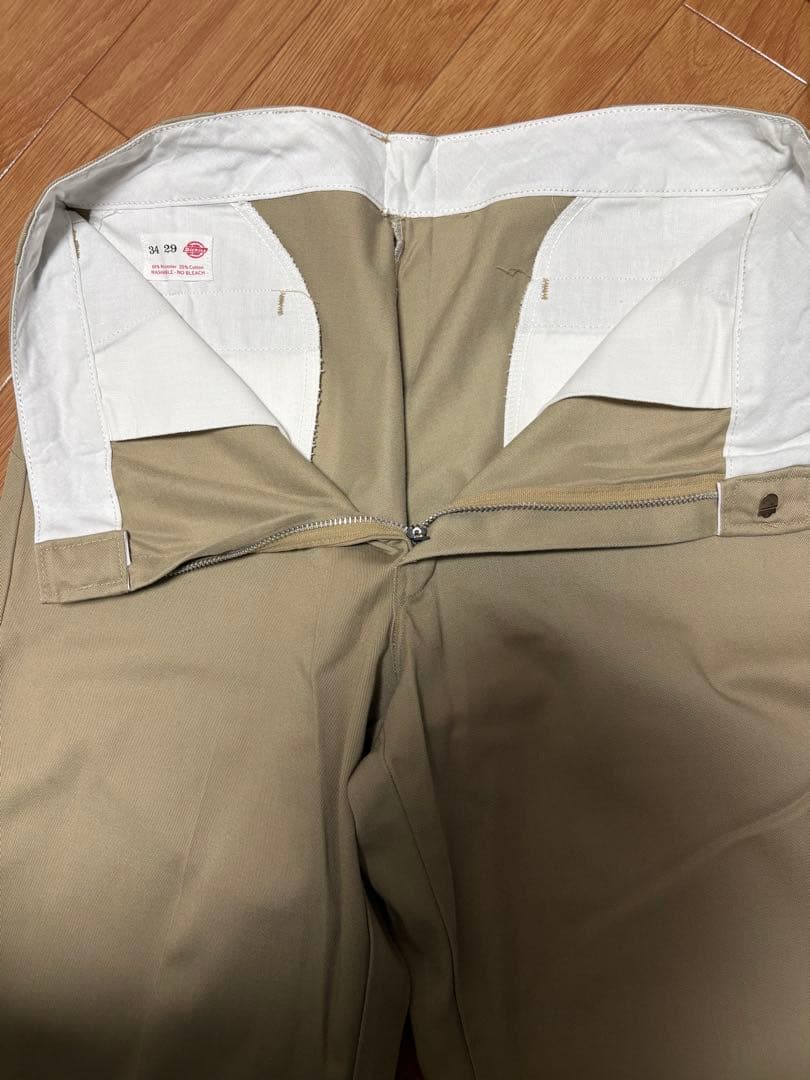 た*説様 ディッキーズ 874 ワークパンツ ベージュ W34 L29 80s