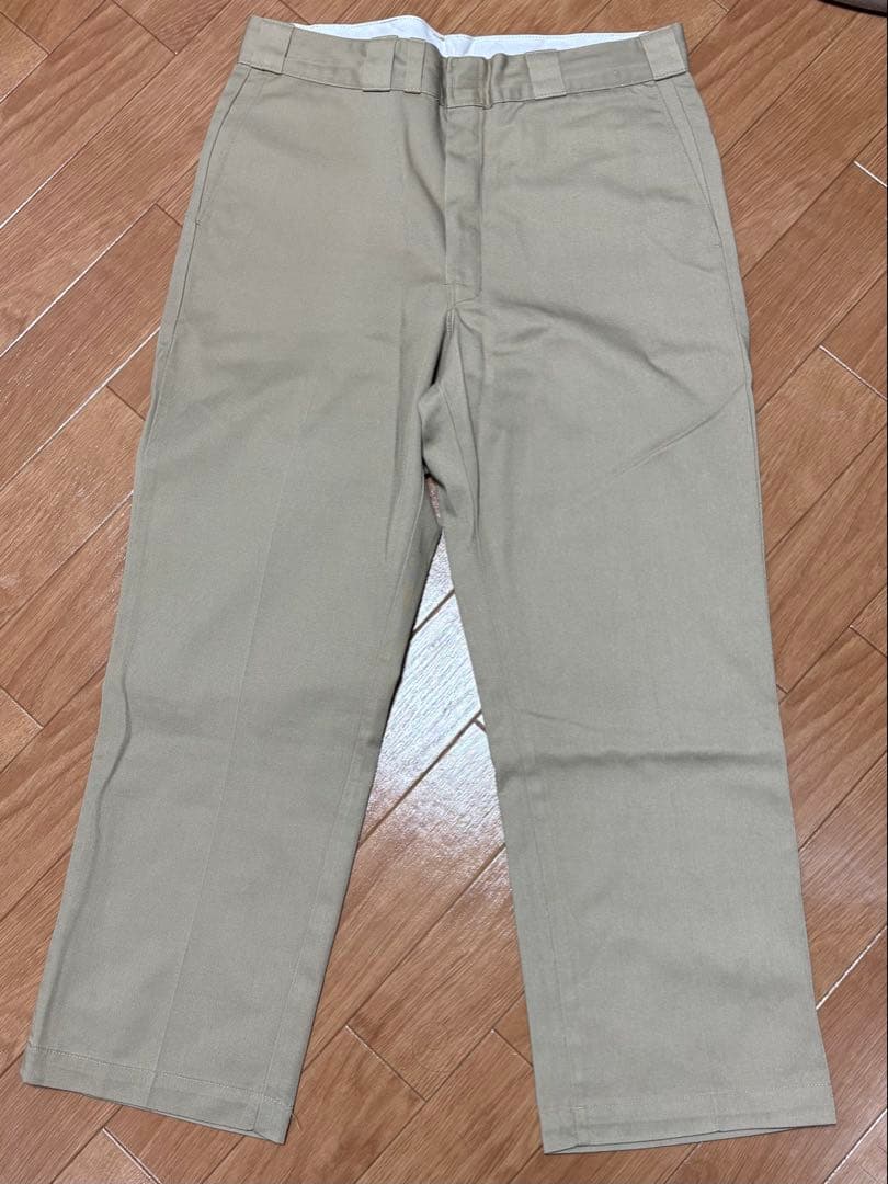 た*説様 ディッキーズ 874 ワークパンツ ベージュ W34 L29 80s