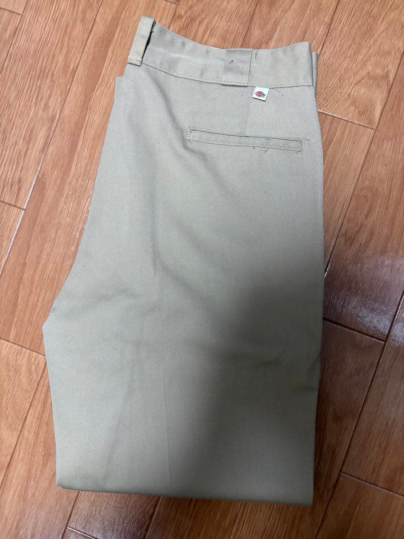 た*説様 ディッキーズ 874 ワークパンツ ベージュ W34 L29 80s