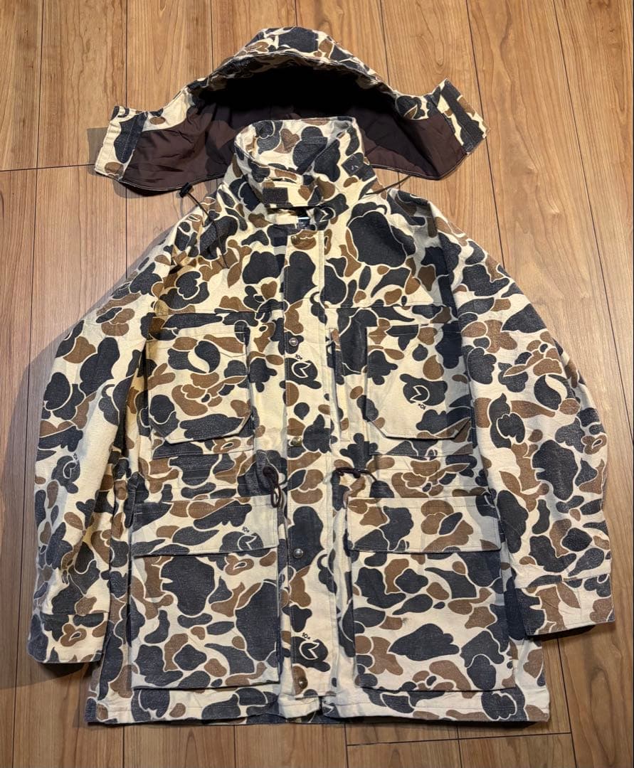g*o様 10x ハンティングジャケット USA ダックハンターカモ ゴアテック