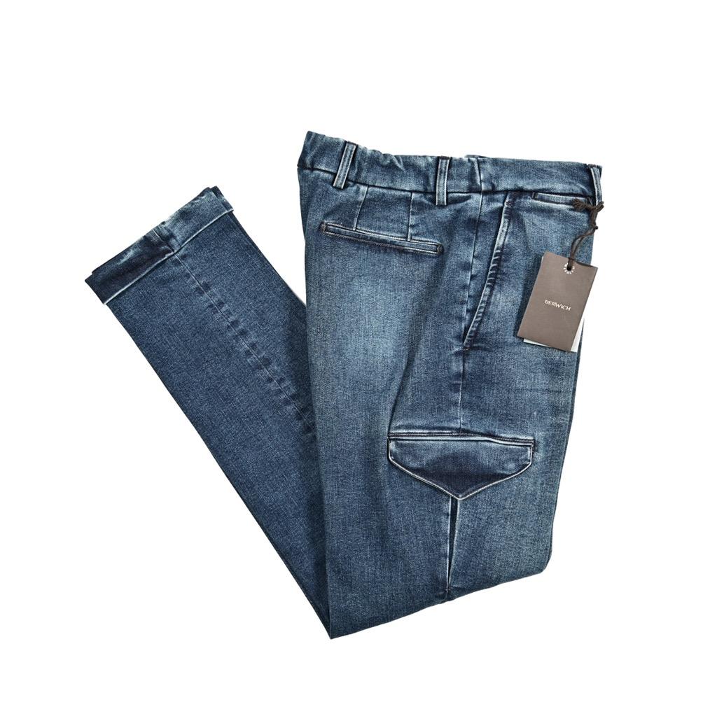 YUKILISH【新品・50サイズ・イタリア製】ベルウィッチ・デニムカーゴ