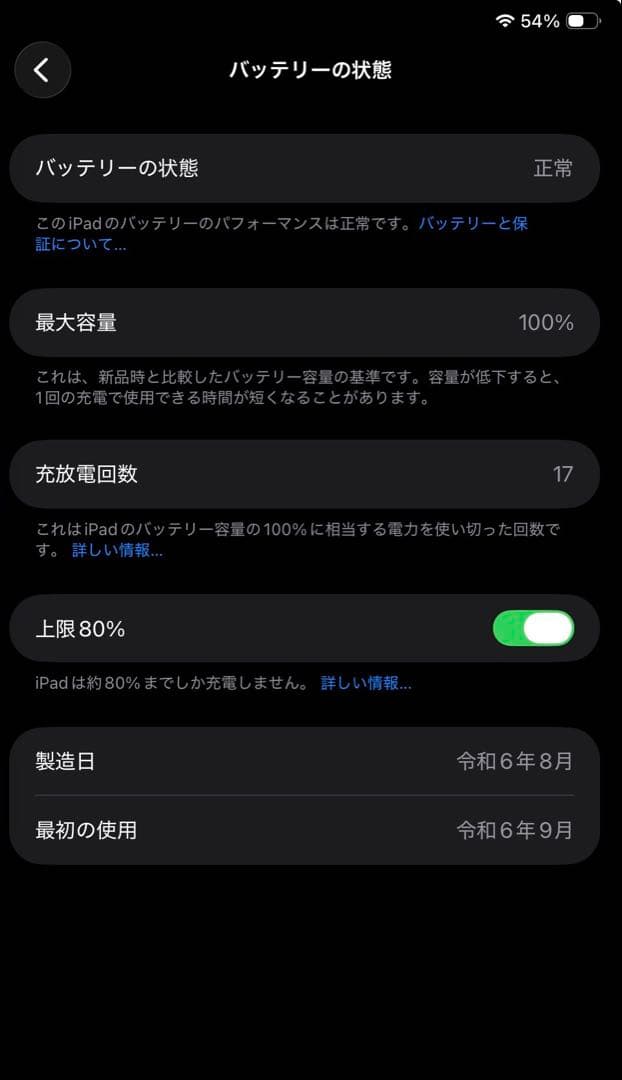 Apple 11インチ iPad Air (M2) 256GB ブルー