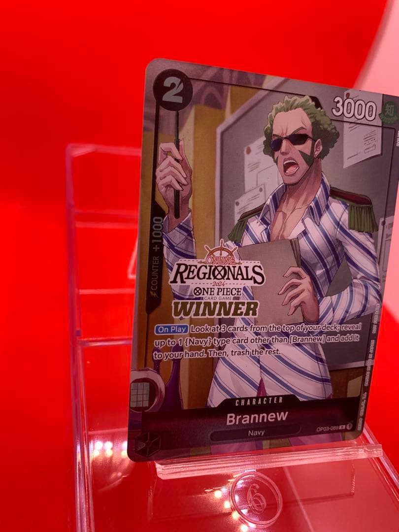 【英語版/online】ブランニュー/WINNERワンピースカードCS2024