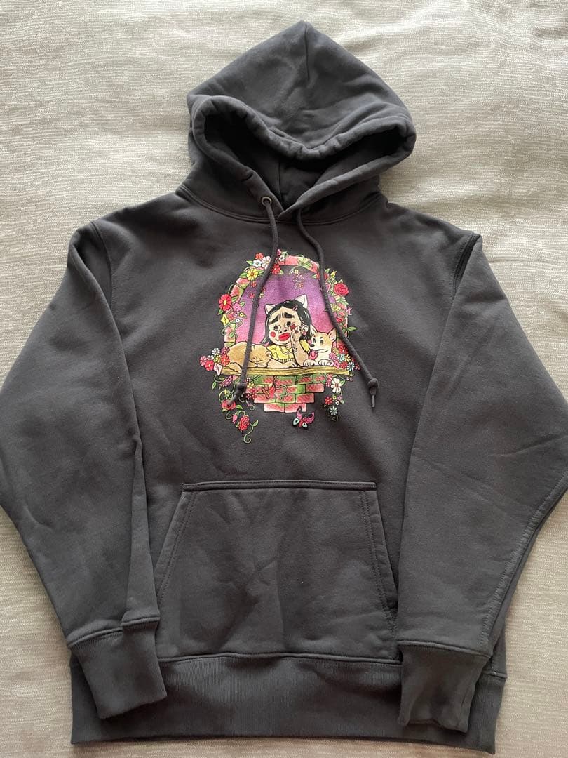 ブリアナギガンテのグレーパーカー(受注生産品)Ｍサイズ