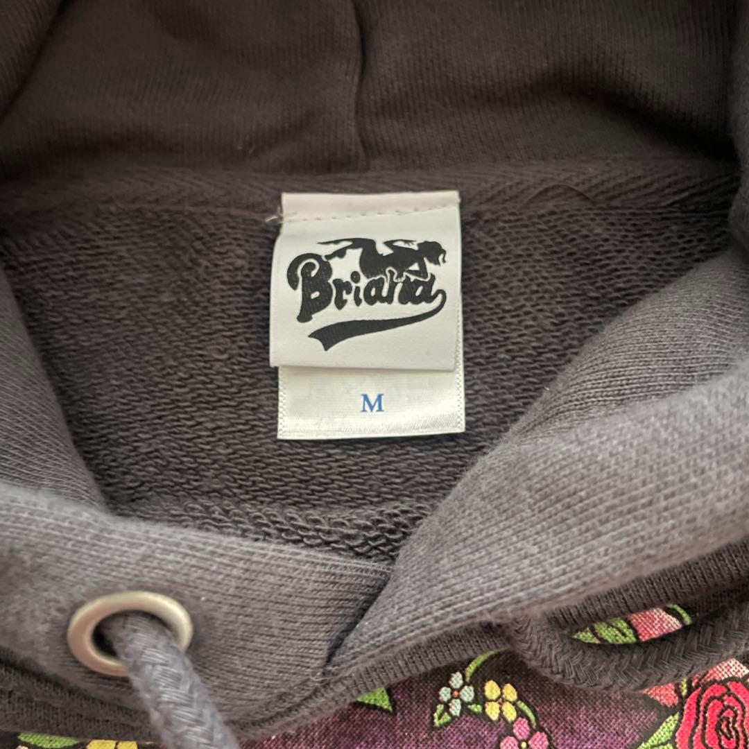 ブリアナギガンテのグレーパーカー(受注生産品)Ｍサイズ