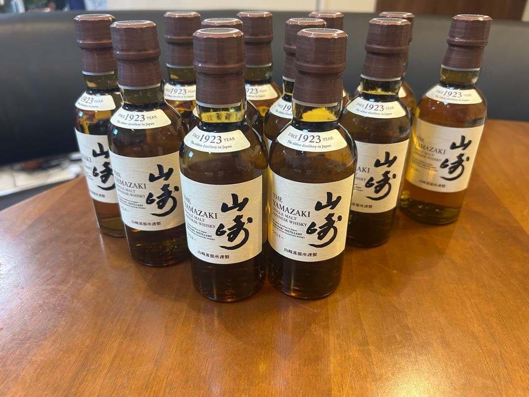 山崎シングルモルトウイスキー 180ml 12本入