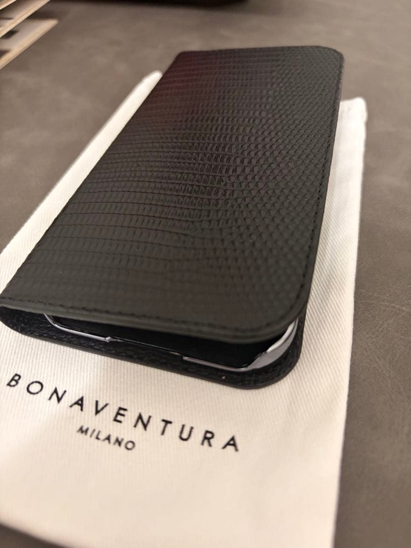 定価2.2万 完売品ボナベンチュラ iPhone17 手帳ケース付属品完備 美品