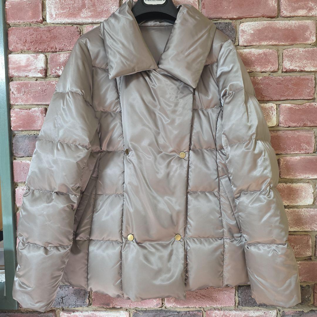 【美品】EPOCA エポカ エアリー リバーシブルショート ダウン　 40