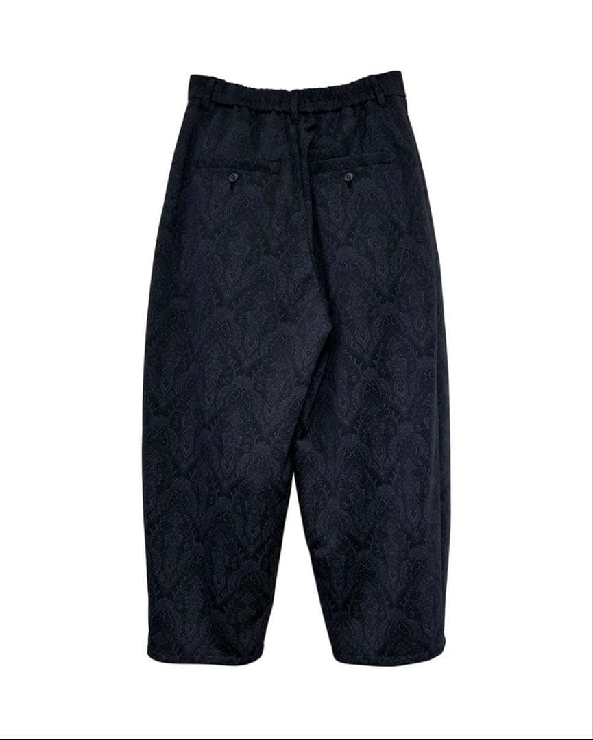 【美品】2024AW ＆ellecy ダマスクパンツ　 ⭐︎男性の方にも！