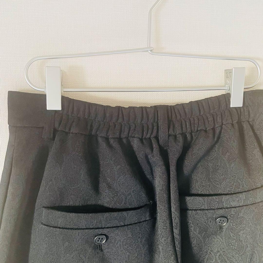 【美品】2024AW ＆ellecy ダマスクパンツ　 ⭐︎男性の方にも！