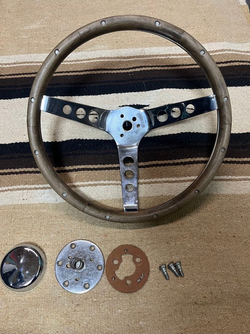 ムーンアイズ　グランツ　グラントウッドステアリングセット