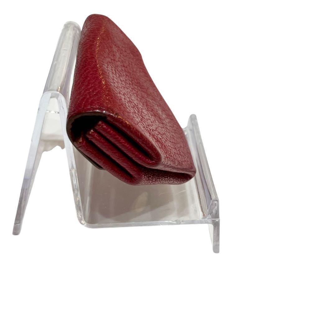 人気　エルメス　ヴェルソルヴァンキャトル　レッド　赤　レザー　ケース