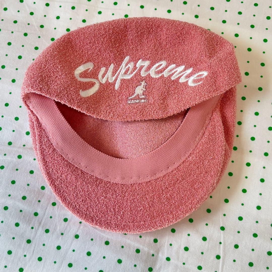 Supreme x KANGOL ピンク ベレー帽 LARGE