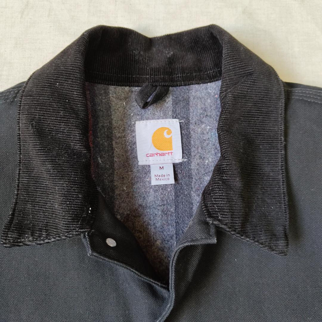 美品 カーハート チョアコート ブラック 黒 M C001-BLK