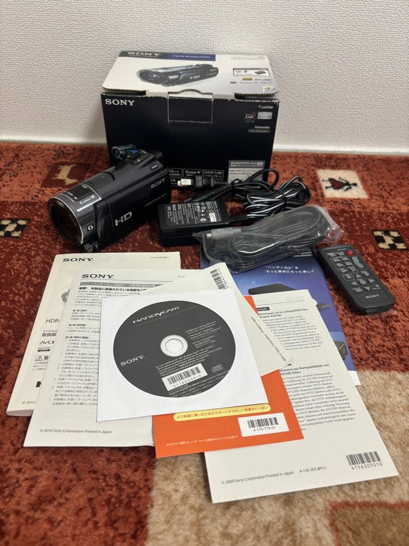 Sony HDR-CX550 ビデオカメラ本体