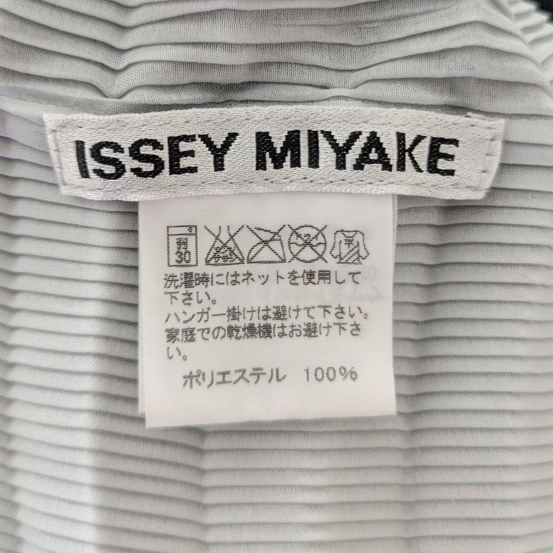 イッセイミヤケ　立体プリーツ　レイヤード　シャツジャケット　プリーツプリーズ