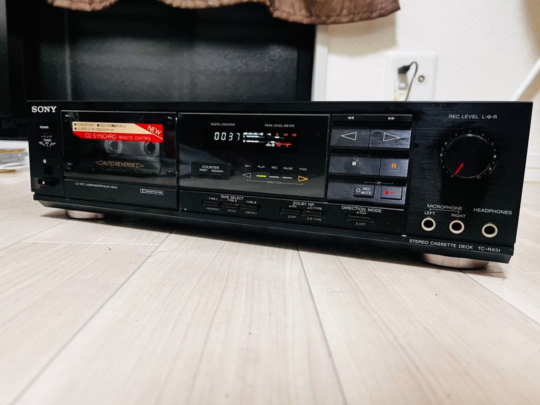 SONY TC-RX51カセットデッキ