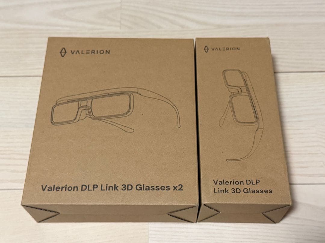 Valerion DLPリンク3Dメガネ 3個セット