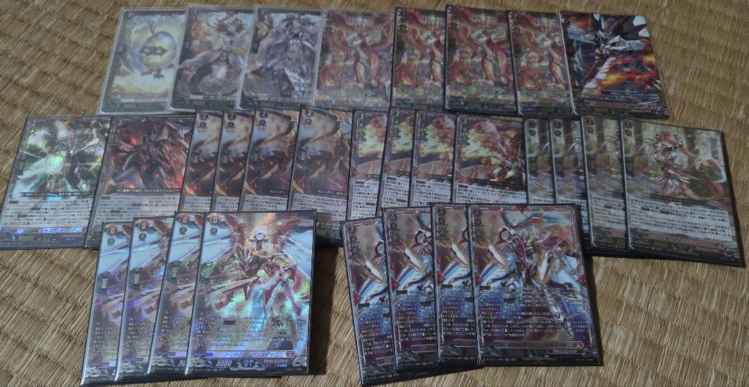 ヴァンガード 天輪鳳竜 ニルヴァーナ・ジーヴァデッキパーツセット　高レア　FFR