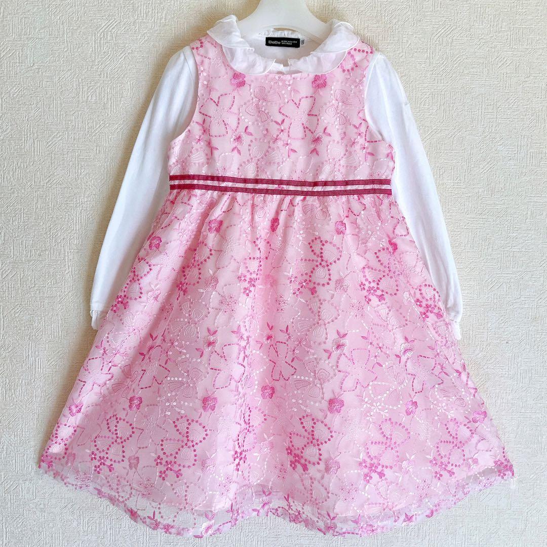 BEBE120 入学式　卒園式　発表会　結婚式　七五三　フォーマル　女の子