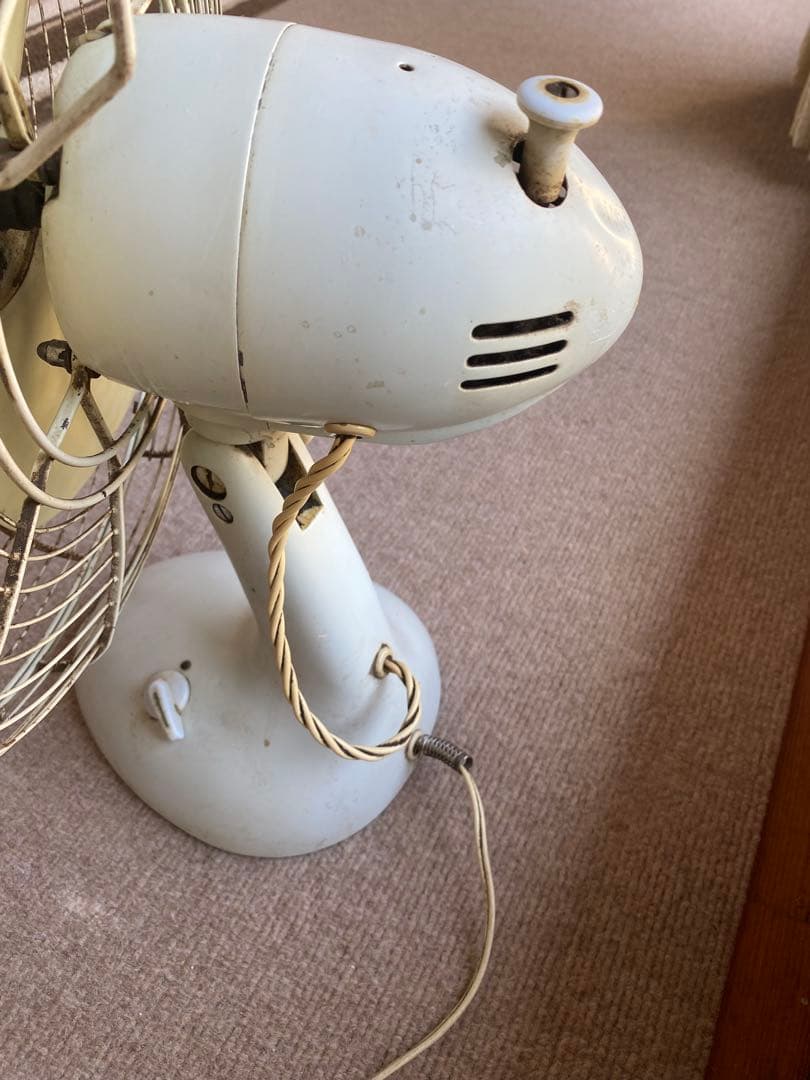 National ナショナル レトロ扇風機 アンティーク　昭和レトロ 卓上扇風機