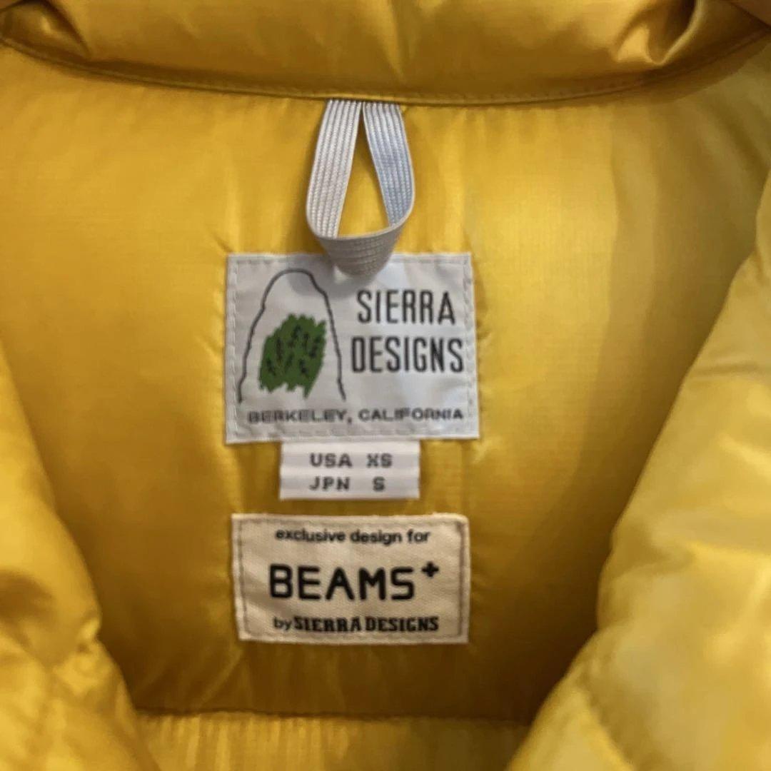 SIERRA DESIGNS イエロー ダウンベスト S