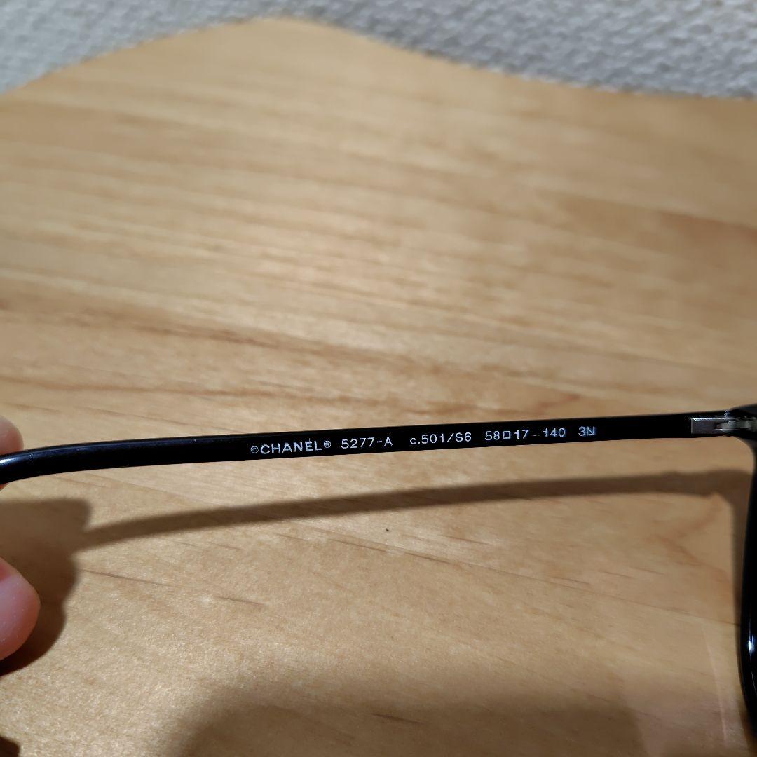 「12/28まで出品」CHANEL キャットアイサングラス　美品