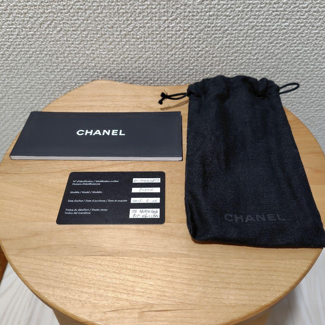 「12/28まで出品」CHANEL キャットアイサングラス　美品