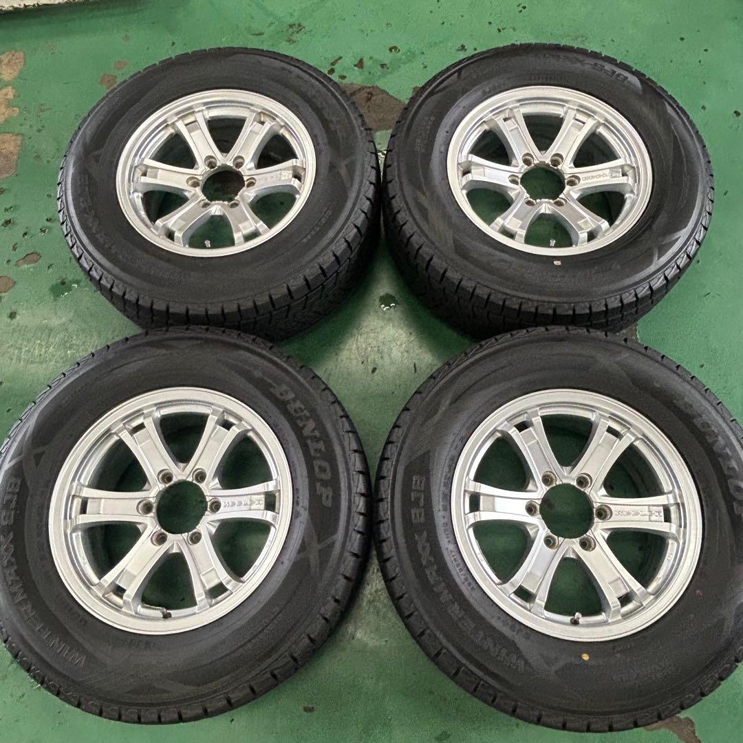 中古スタッドレス265/65R17ダンロップ　ランクルプラド、サーフなど