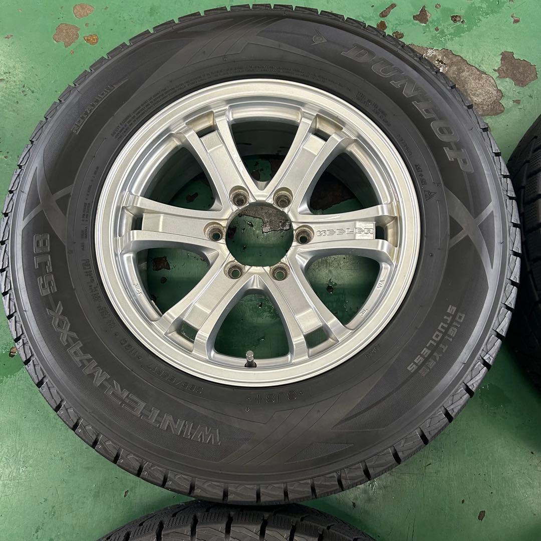 中古スタッドレス265/65R17ダンロップ　ランクルプラド、サーフなど