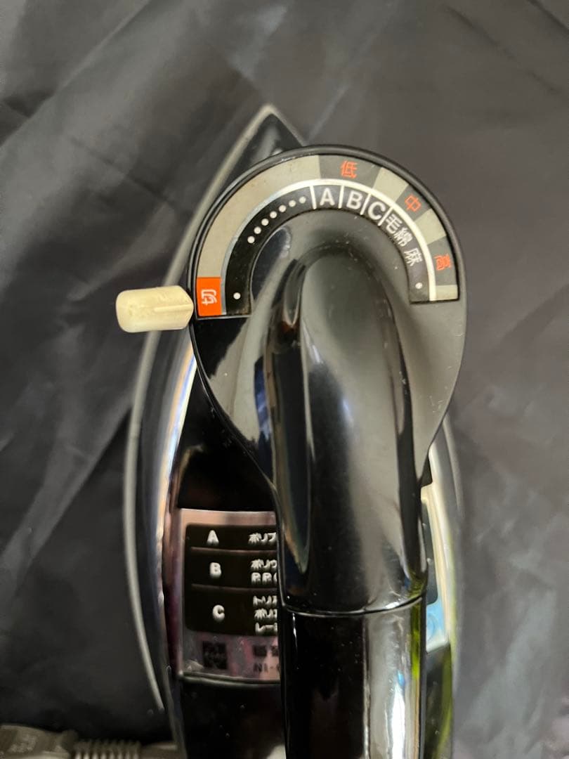 昭和時代の品　ナショナル 自動アイロン NI-655P