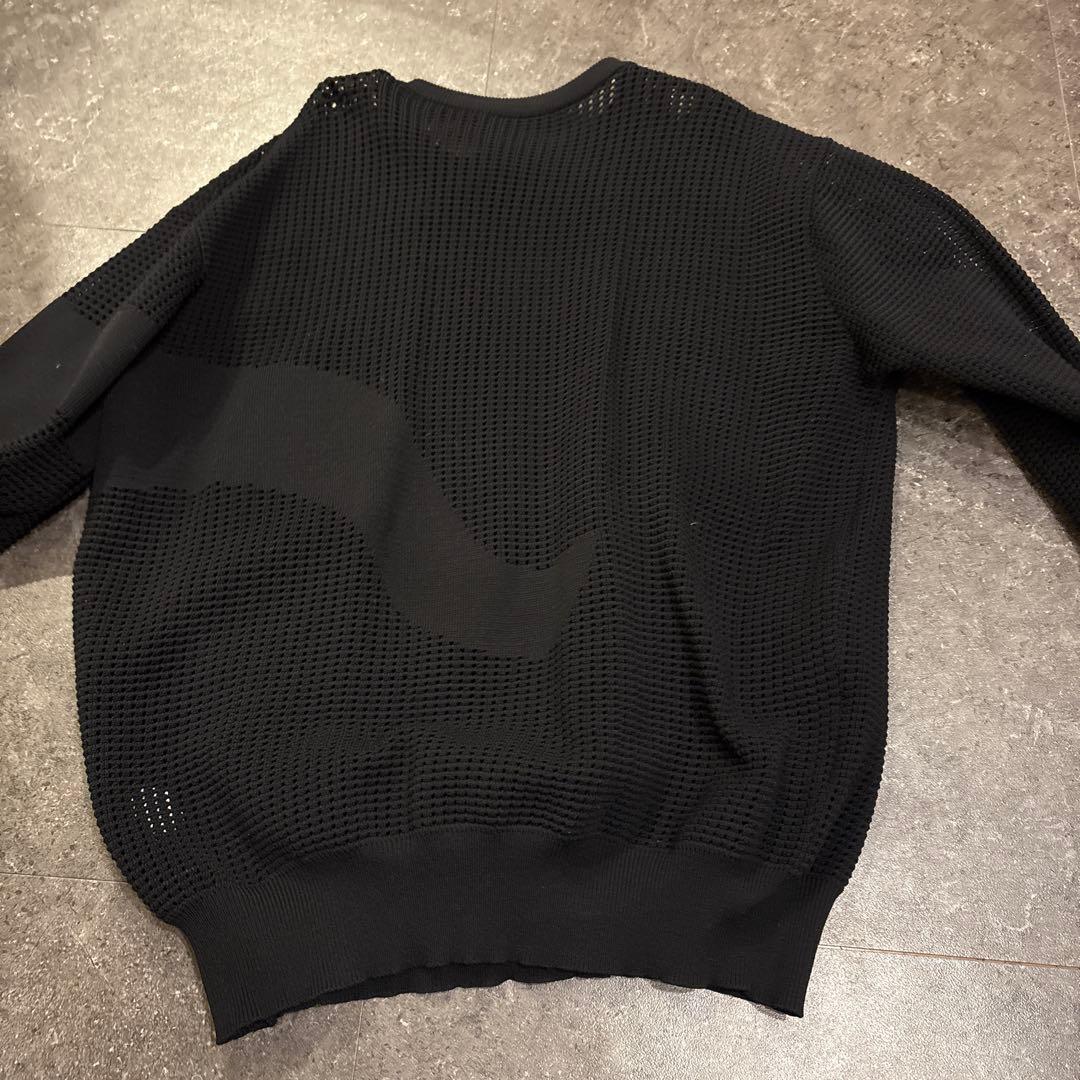 アレキサンダーマックイーン 鍵編み 透け ニット セーター