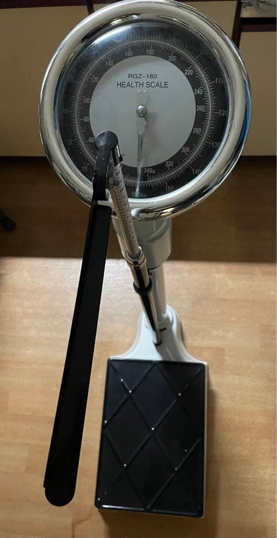 レトロ身長体重計